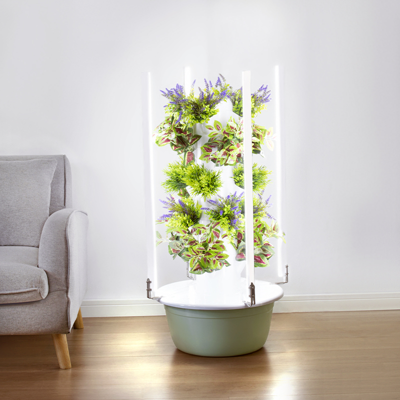 Hydroponic Farming Agriculture - 5-laags 20-gats verticaal hydroponisch kweeksysteem toren