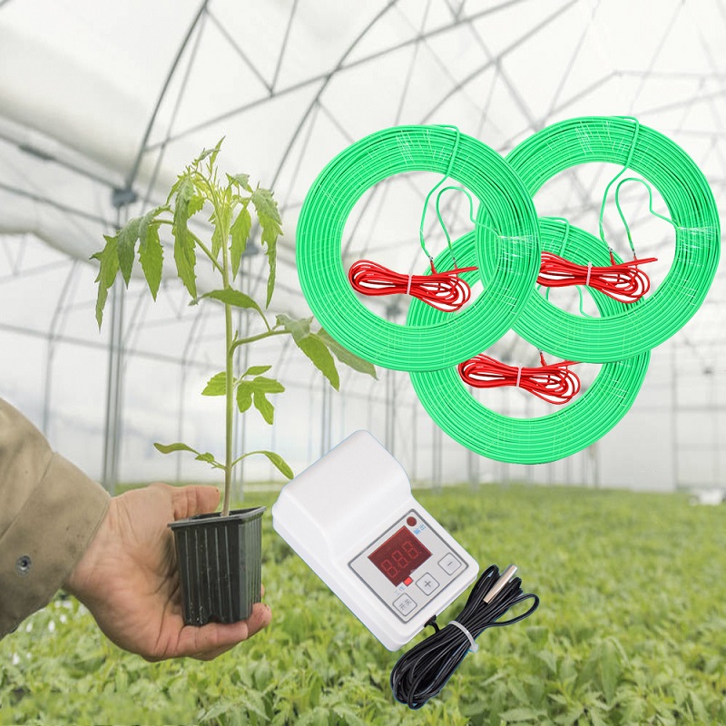Agriculture Farming System - Agrarische Landbouw Zaailingen Versnelde Groei Verwarming