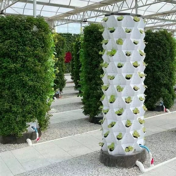 Hydroponic Farming Agriculture - Geüpgradede Indoor Farming Outdoor Aeroponics Toren