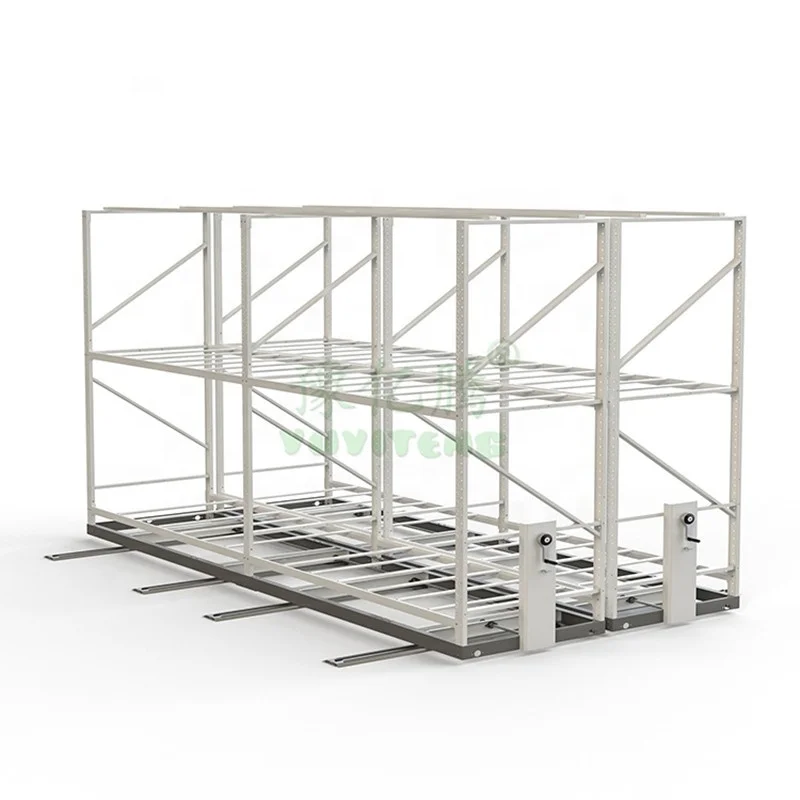 Hydroponic Farming Agriculture - Grote verticale kweekrekken van staal met