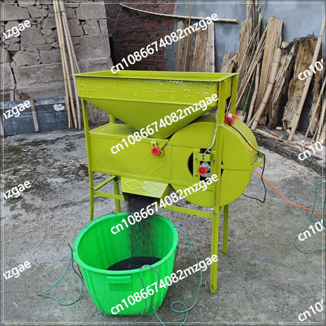 Rice Thresher Machine - Verdikte huishoudelijke elektrische windmolen graanmachine landbouw