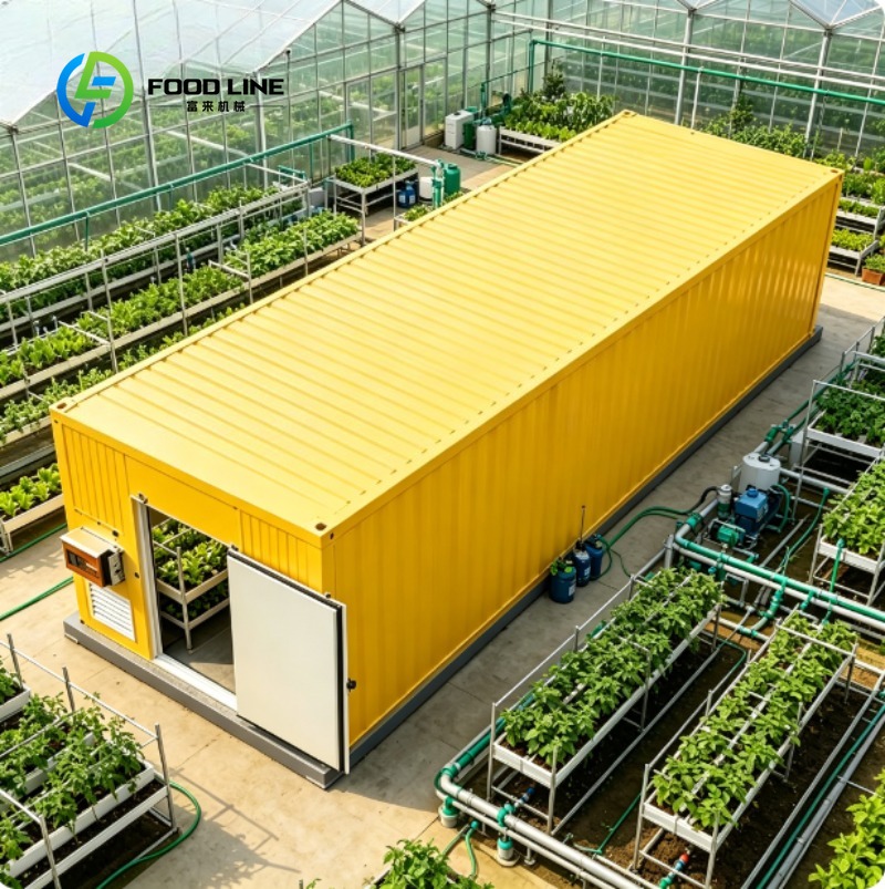 Agriculture Farming System - Modulair slimme kweekcontainer automatisch plantensysteem voor