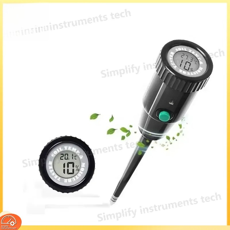 Hydroponic Farming Agriculture - Digitale bodemvochtmeter Temperatuur-vochtigheidssensor Tester Tuinboerderij Plantenverzorging