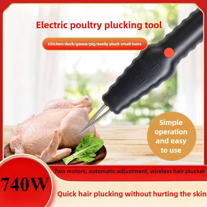 Chicken Plucker Machine - Draagbare elektrische plukmachine voor kippen, volautomatisch,
