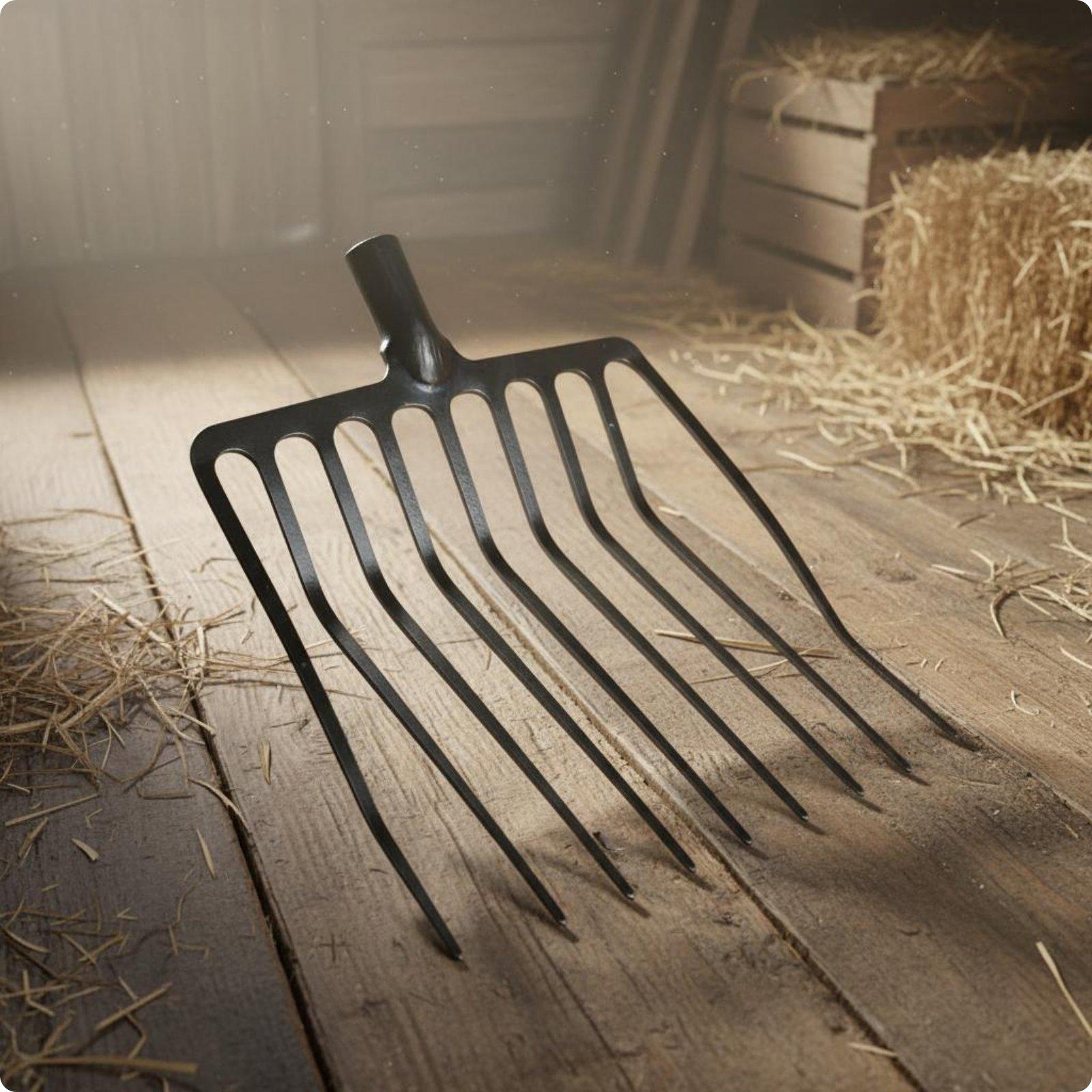 Mangaanstaal landbouwvork, zwa - Agriculture Gardening Farming recensie en prijs