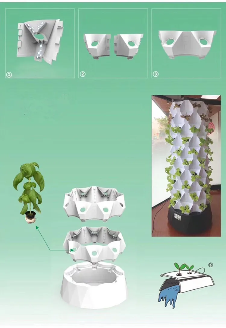 Verticale landbouw in kassen,  - Hydroponic Farming Agriculture recensie en prijs